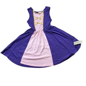 NWT Ruikajia Collection Rapunzel‎ Inspired Purple Princess Style Dress Size 10T
